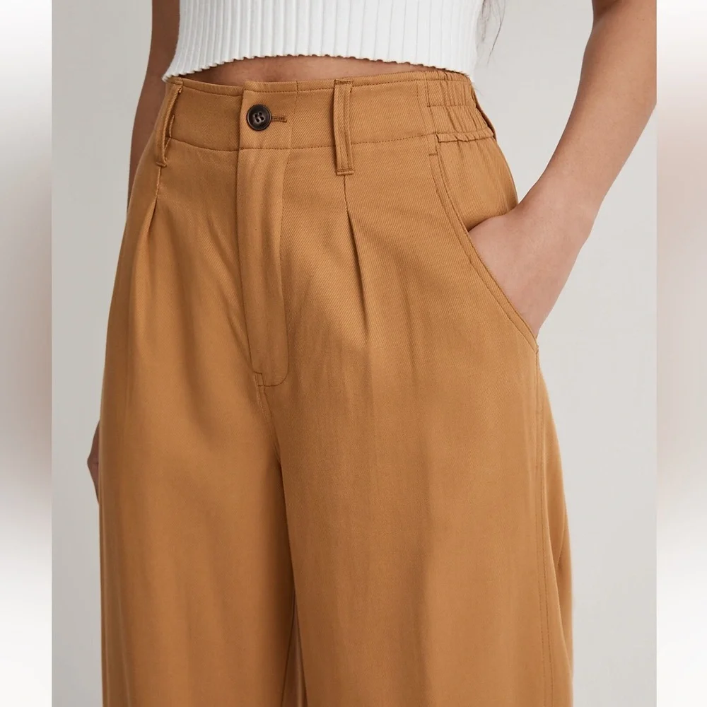 Madewell Neale Straight Leg / Wide Leg Trouser - Picture 4 of 9